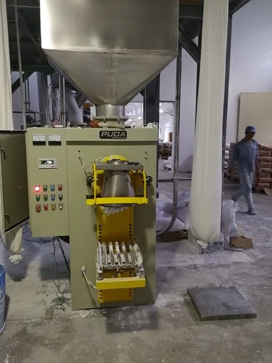 Valve Bag Packing Machine For Lime Powder Gypsum Powder